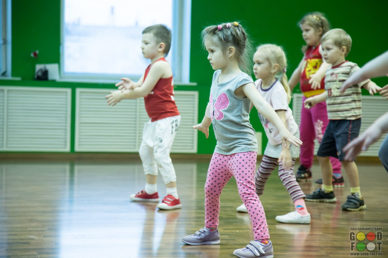 Танцевальные занятия для детей