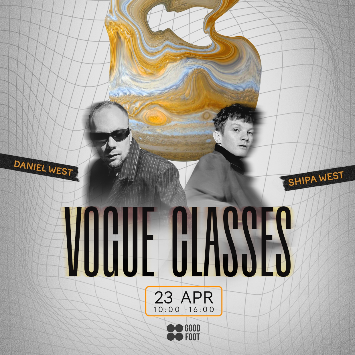 Мастер-классы по Вогу от Daniel West и Shipa West